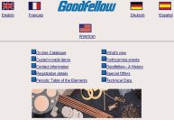 Goodfellow GmbH, Bad Nauheim: www.goodfellow.com