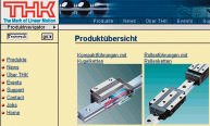 THK GmbH, Ratingen: Module der Lineartechnik