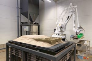 Gießerei Blöcher investiert in roboterbasierten 3D-Sanddrucker