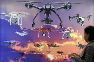 Intel CeBIT Drone Park zeigt Drohnen im Einsatz