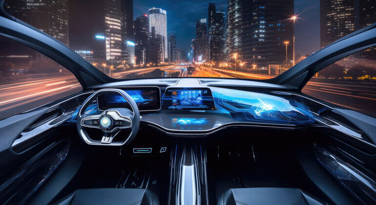 Futuristic_autonomous_vehicle_cockpit._Interior_of_unmanned_car_cockpit_with_digital_screens._Created_with_Generative_AI
