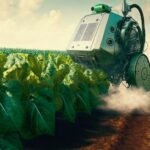 agricultural_robot_automation_detection_spray_chemical_leaf_pollination_of_veggies._Generative_AI