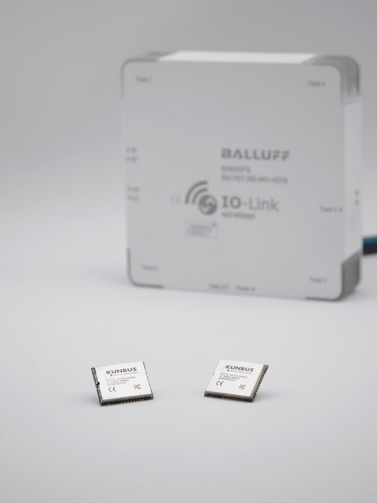 Balluff setzt auf IO-Link-Wireless-Technik von Kunbus
