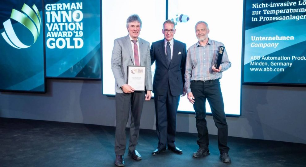 ABBs nicht-invasiver Temperatursensor erhält German Innovation Award in Gold
