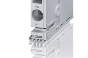 Block: Schutzschaltersystem für 48-V-DC-Verbraucher