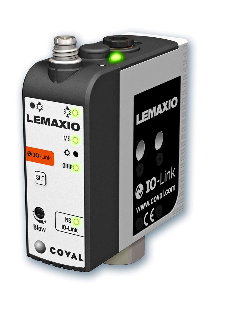 Coval kündigt neue Serie Mini-Vakuumpumpen mit IO-Link an