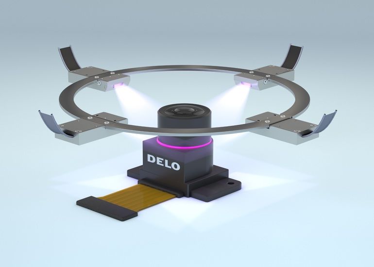 UV-Lampe für die Klebstoff-Aushärtung von Delo