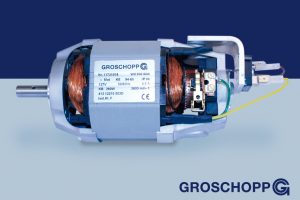 Groschopp entwickelt Gleichstrom-Einbaumotoren für Schaltgeräte