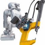 atlas copco Stanznietsysteme Roboter Henrob-Stanznietwerkzeug Unity-Serie