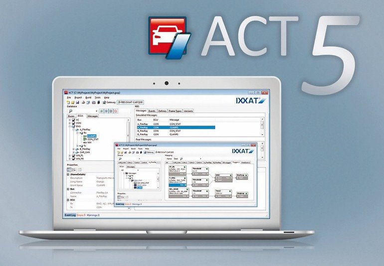 Ixxat aktualisiert ACT-Tool