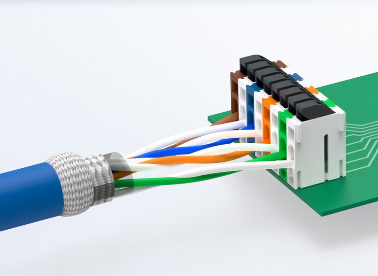 Metz Connect: Ethernet-Klemmen für IoT-Geräte ohne Steckverbinder