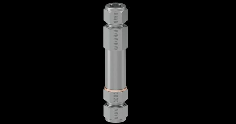 Parker: Thermisches Überdruckventil mit A-LOK-Doppelklemmring-Anschlüssen