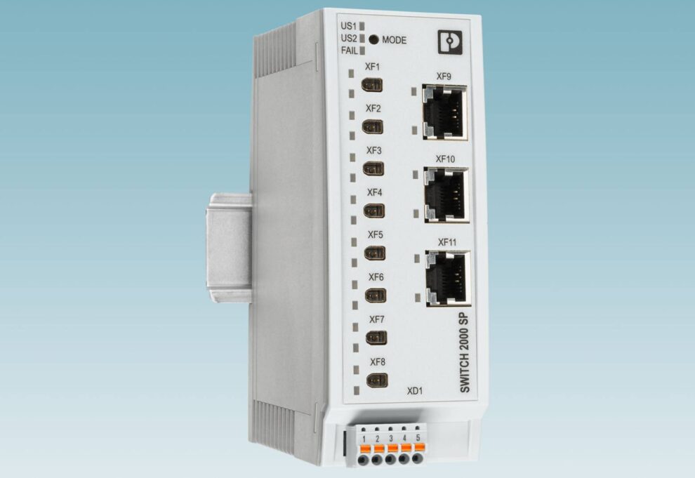 Managed Switches für Single Pair Ethernet von Phoenix Contact