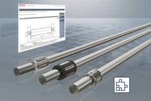 Online-Konfigurator für Präzisions-Stahlwellen von Bosch Rexroth