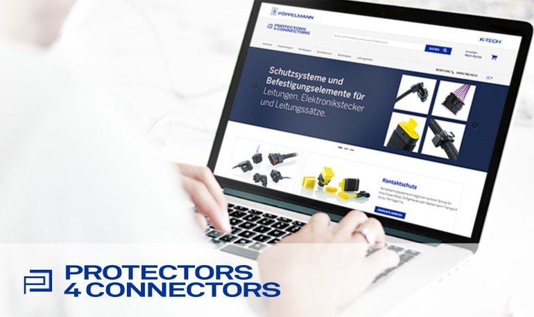 Katalogprogramm von Pöppelmann K-Tech im Onlineshop Protectors4Connectors