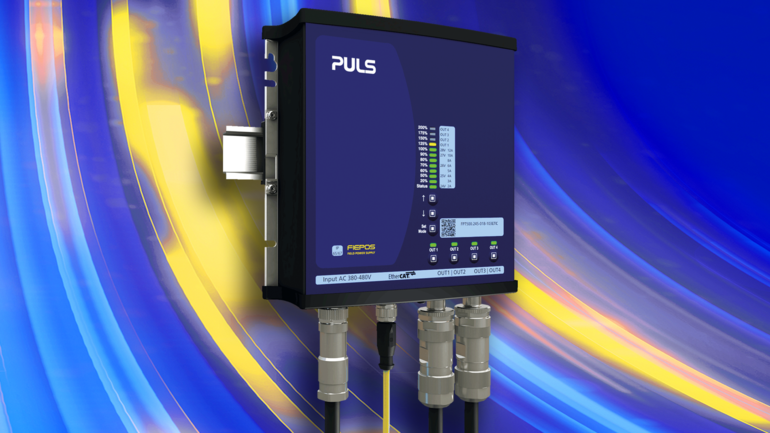Puls präsentiert Field Power Supply mit Ethercat-Schnittstelle
