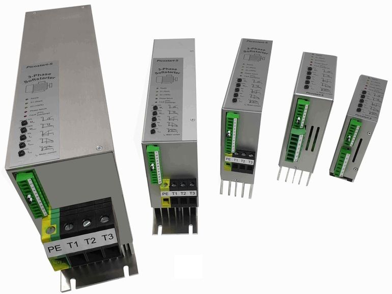 RS Elektroniksysteme: Elektronisches Sanftanlaufgerät mit integrierter Strombegrenzung