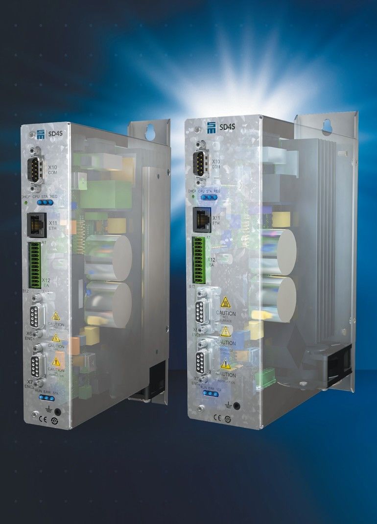 2022 erweitert Sieb & Meyer die Serie seiner SD4x-Frequenzumrichter