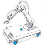 Sicherheitsbremsen-Mayr-Fahrwerk-Roboter