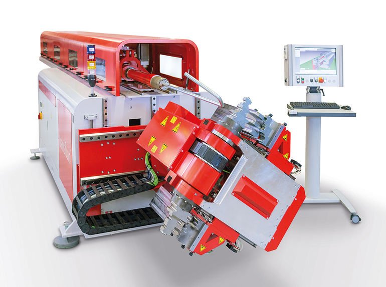 Transfluid hat CNC-Rohrbiegemaschinen auf mehr Maschinengrößen erweitert