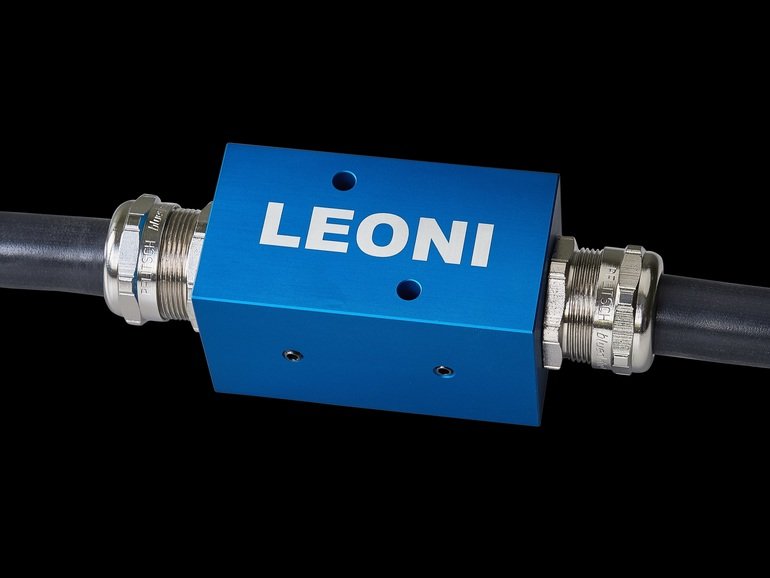 Kompatibler Nietschlauchverbinder von Leoni